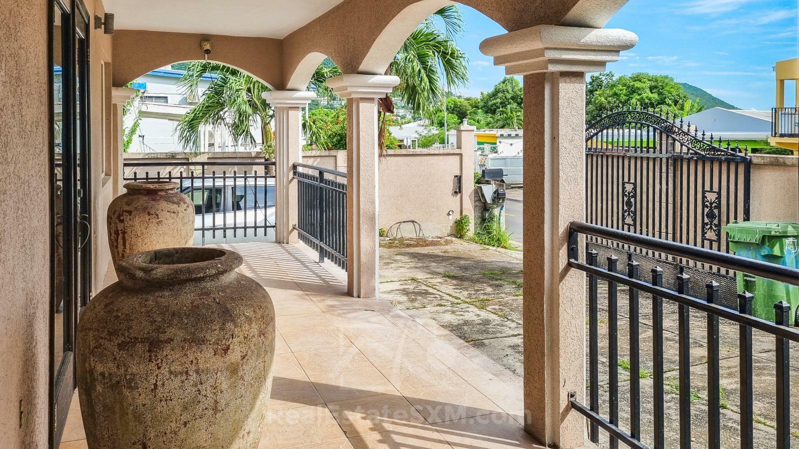 St Peters 2BR spacious apartment FOR RENT SXM. Convenient location. Gated. Renovated. Semi-furnished