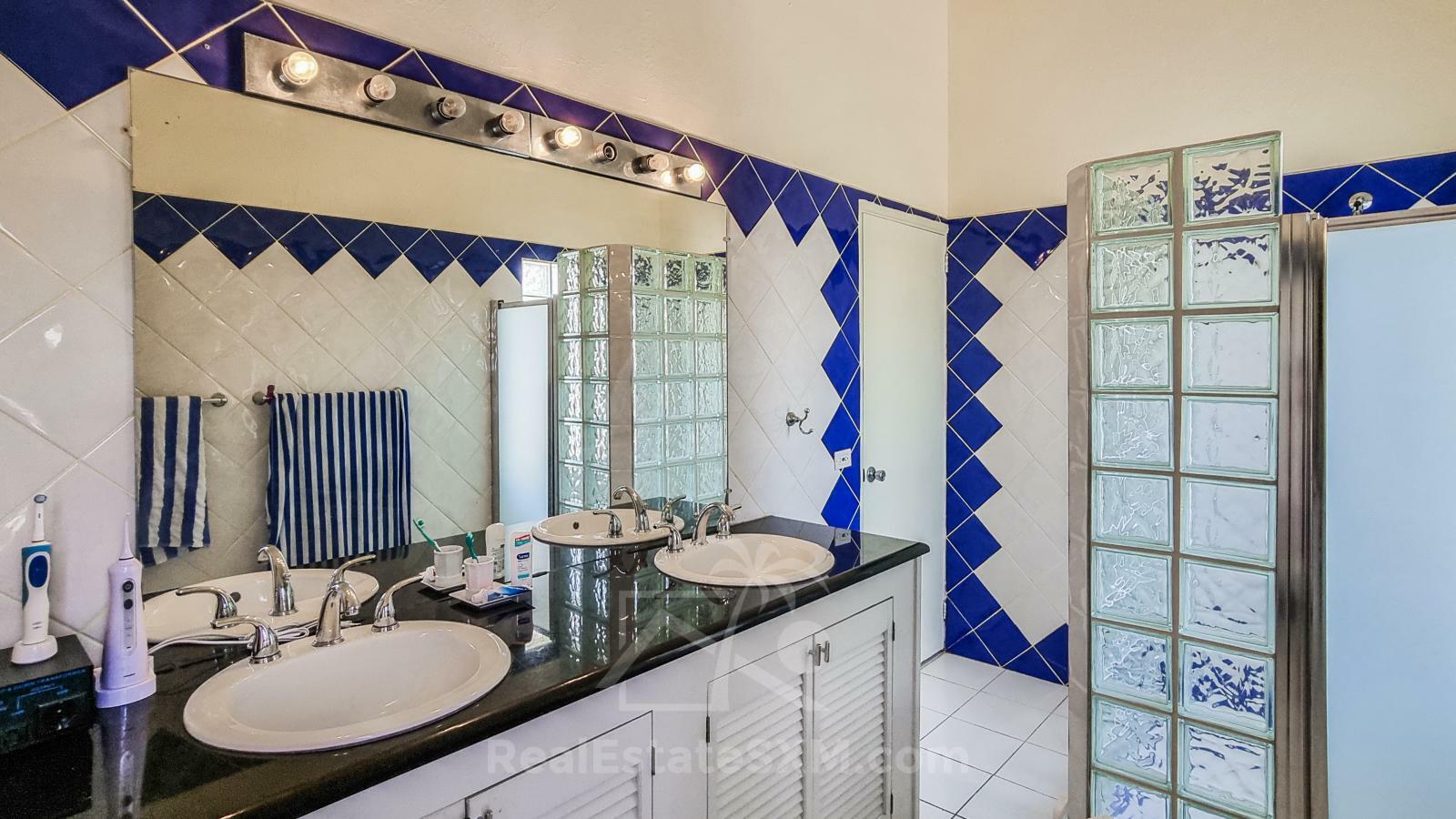 St Martin villa for sale in Pelican Key. Caribbean Sunsets. Sea View.  + 2BR apartment 