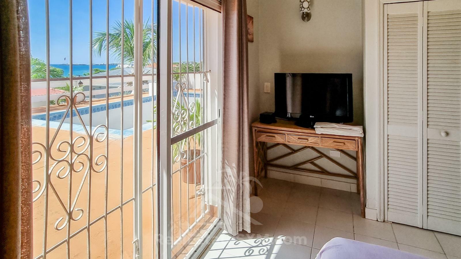 St Martin villa for sale in Pelican Key. Caribbean Sunsets. Sea View.  + 2BR apartment 