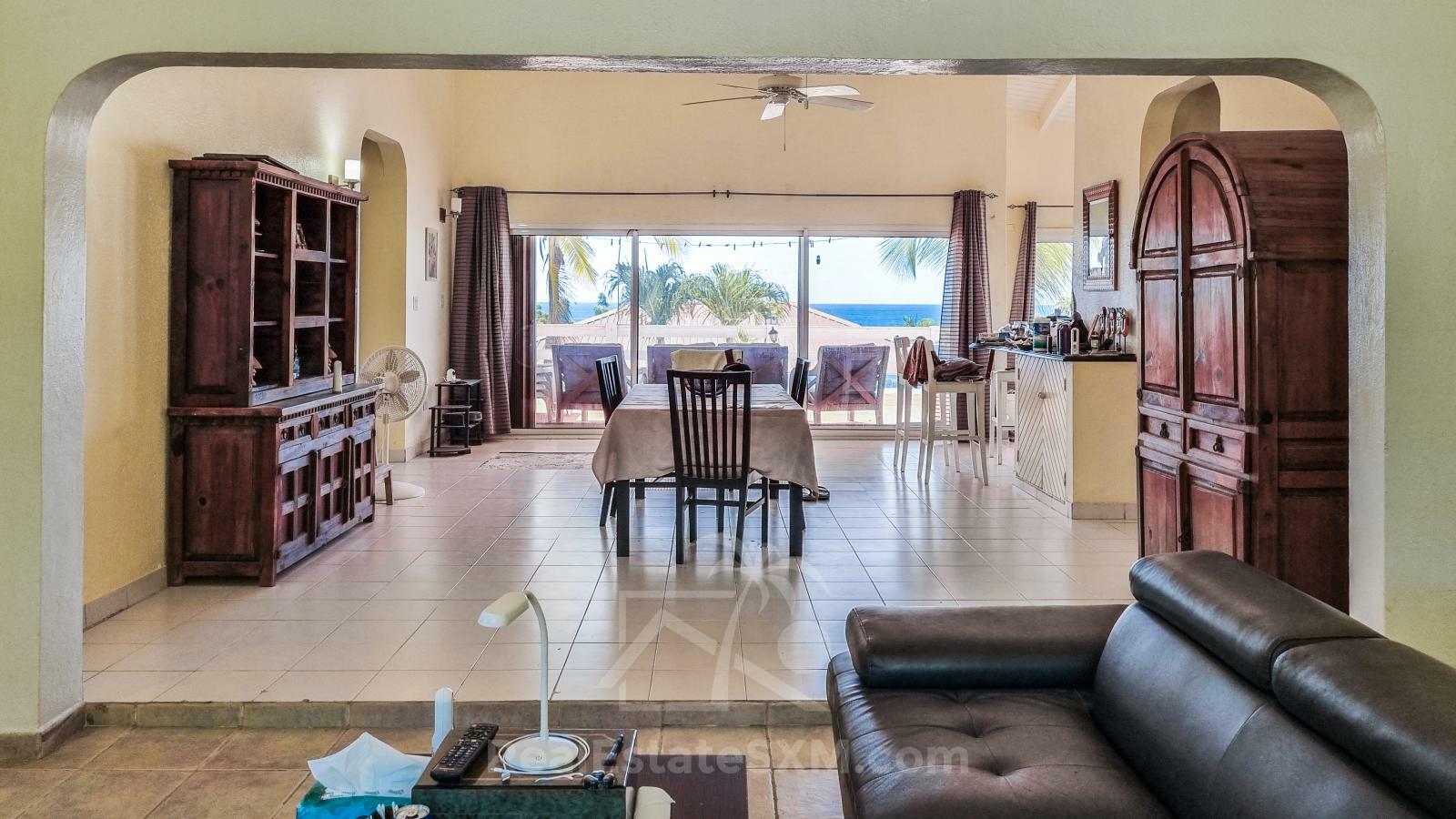 St Martin villa for sale in Pelican Key. Caribbean Sunsets. Sea View.  + 2BR apartment 