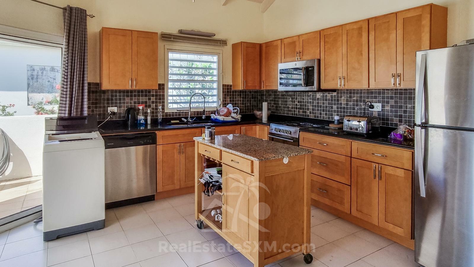 St Martin villa for sale in Pelican Key. Caribbean Sunsets. Sea View.  + 2BR apartment 
