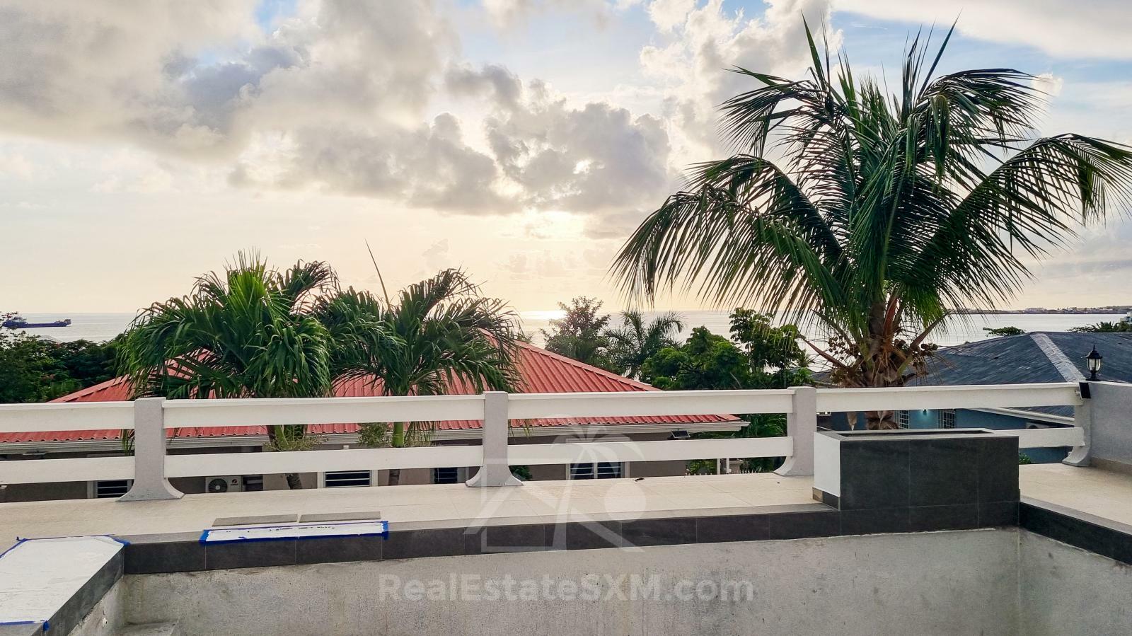 St Martin villa for sale in Pelican Key. Caribbean Sunsets. Sea View.  + 2BR apartment 