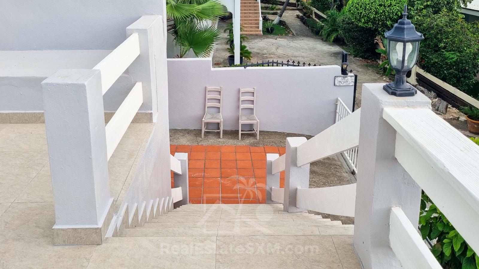 St Martin villa for sale in Pelican Key. Caribbean Sunsets. Sea View.  + 2BR apartment 