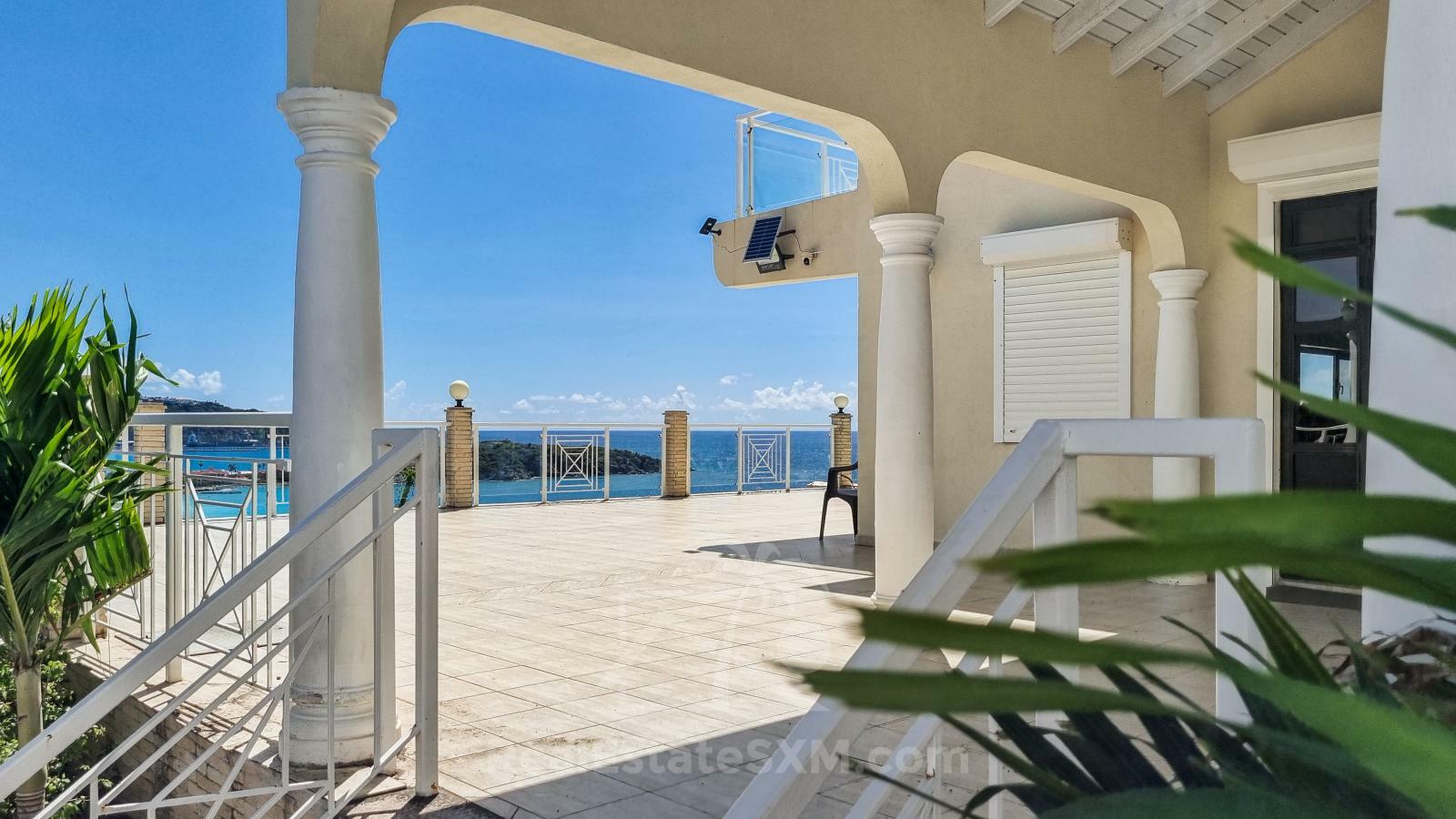 Luxury Caribbean property for sale in St Maarten: Villa Athena, Beethoven Rd. Unbelievable views! 