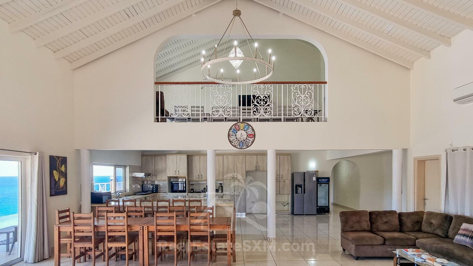 Luxury Caribbean property for sale in St Maarten: Villa Athena, Beethoven Rd. Unbelievable views! 