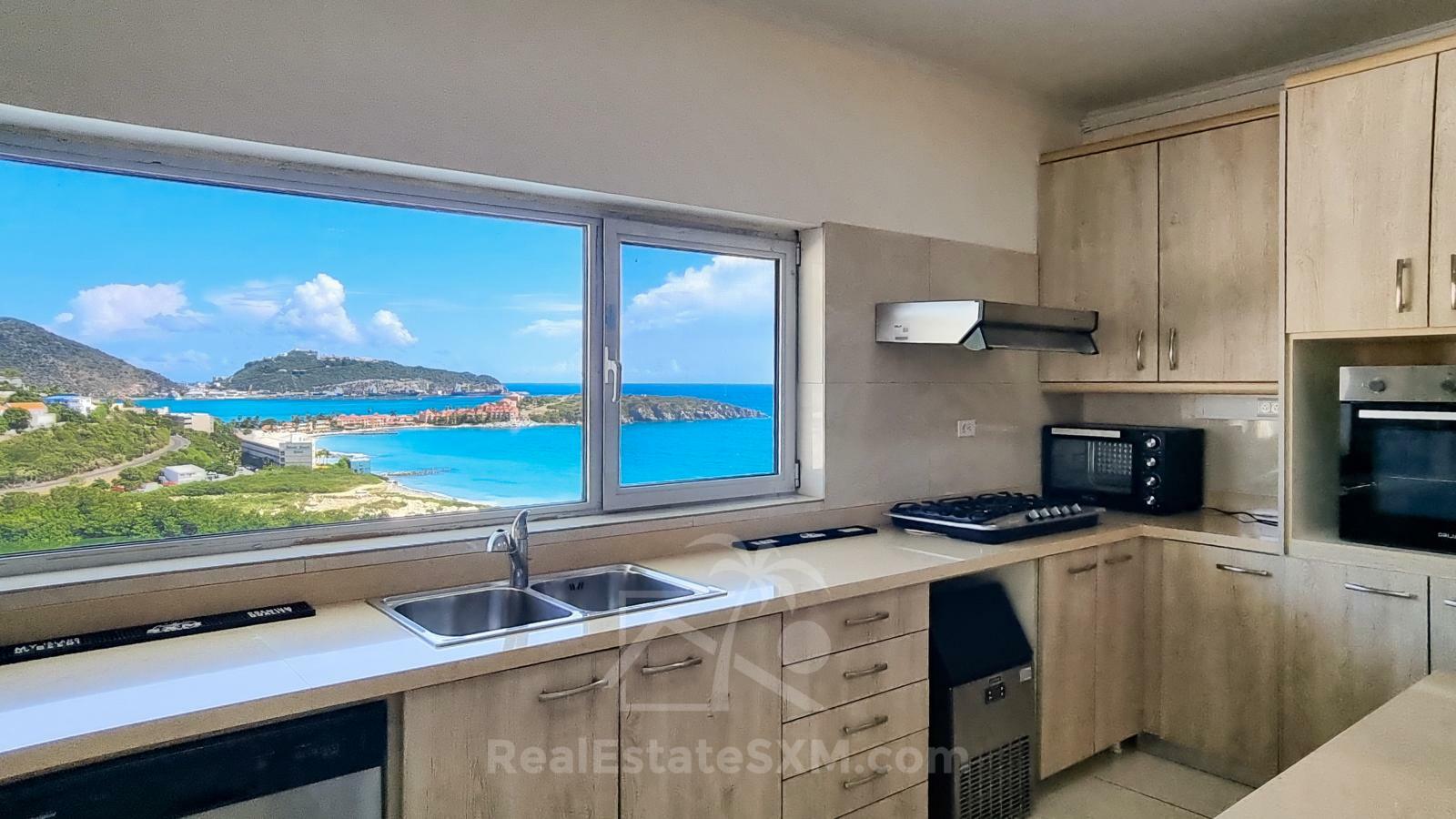 Luxury Caribbean property for sale in St Maarten: Villa Athena, Beethoven Rd. Unbelievable views! 