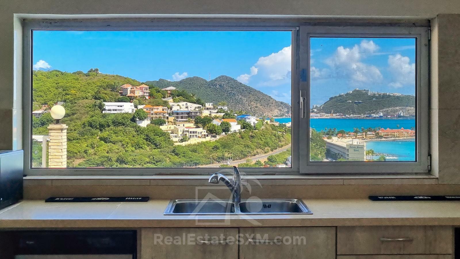 Luxury Caribbean property for sale in St Maarten: Villa Athena, Beethoven Rd. Unbelievable views! 