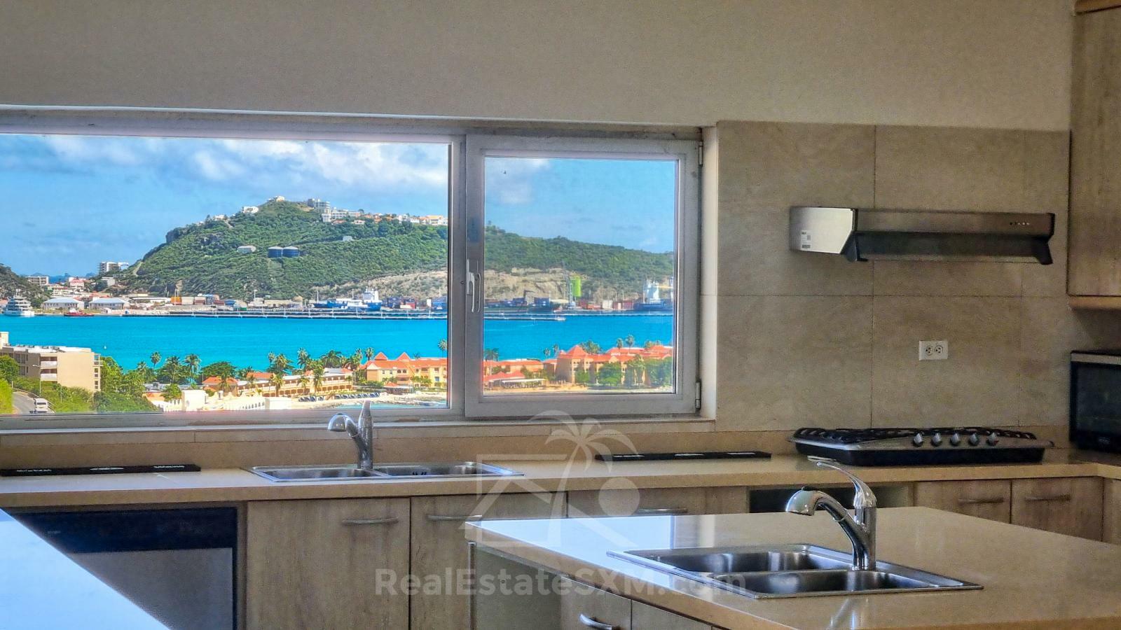 Luxury Caribbean property for sale in St Maarten: Villa Athena, Beethoven Rd. Unbelievable views! 