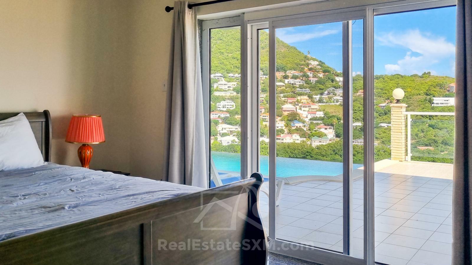 Luxury Caribbean property for sale in St Maarten: Villa Athena, Beethoven Rd. Unbelievable views! 