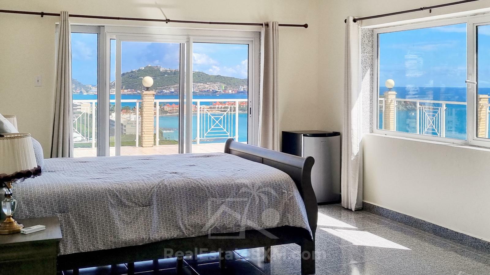 Luxury Caribbean property for sale in St Maarten: Villa Athena, Beethoven Rd. Unbelievable views! 