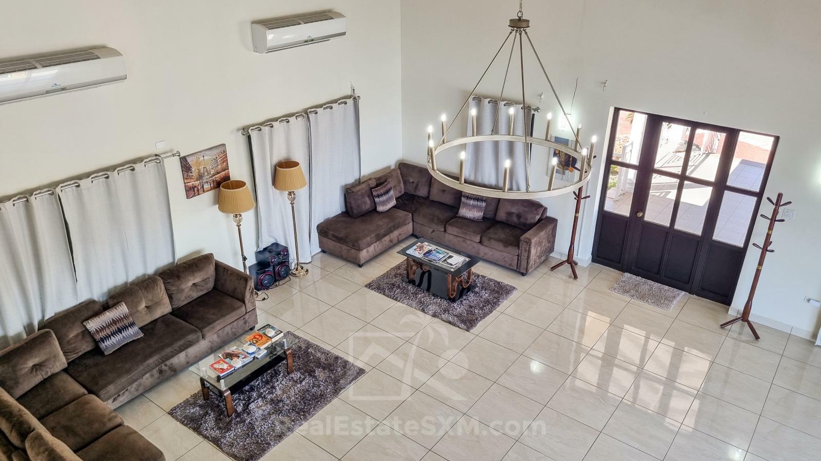 Luxury Caribbean property for sale in St Maarten: Villa Athena, Beethoven Rd. Unbelievable views! 