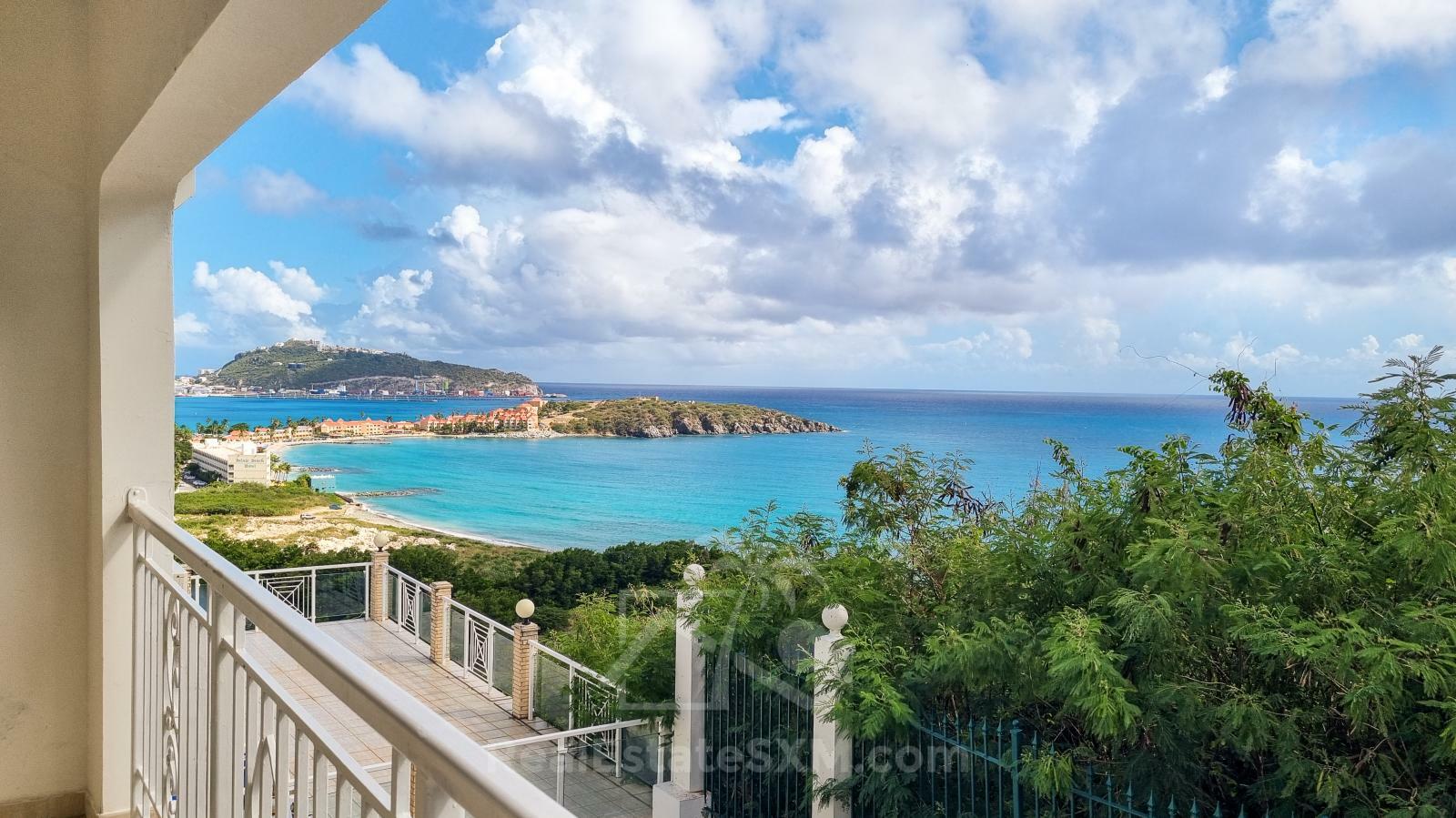 Luxury Caribbean property for sale in St Maarten: Villa Athena, Beethoven Rd. Unbelievable views! 