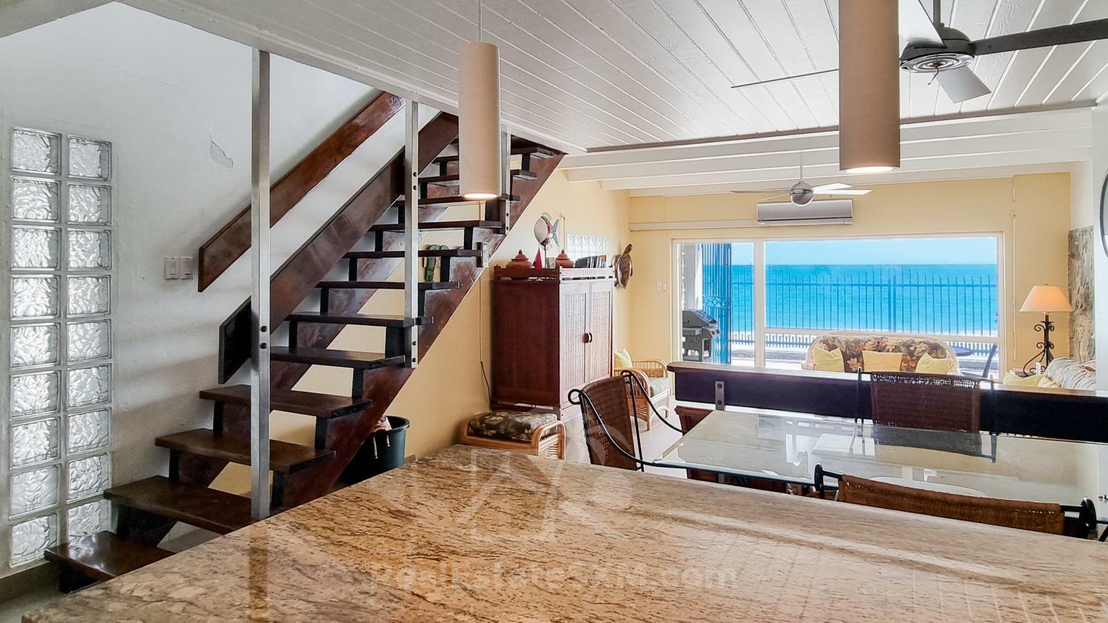 Caribbean Beachfront Villa in St Maarten for sale. Great Bay. Gated exclusive community