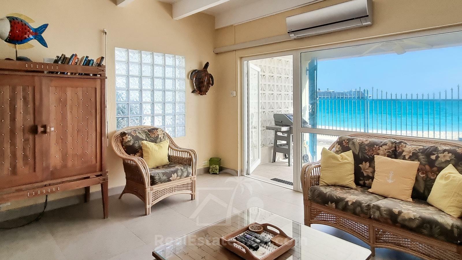 Caribbean Beachfront Villa in St Maarten for sale. Great Bay. Gated exclusive community