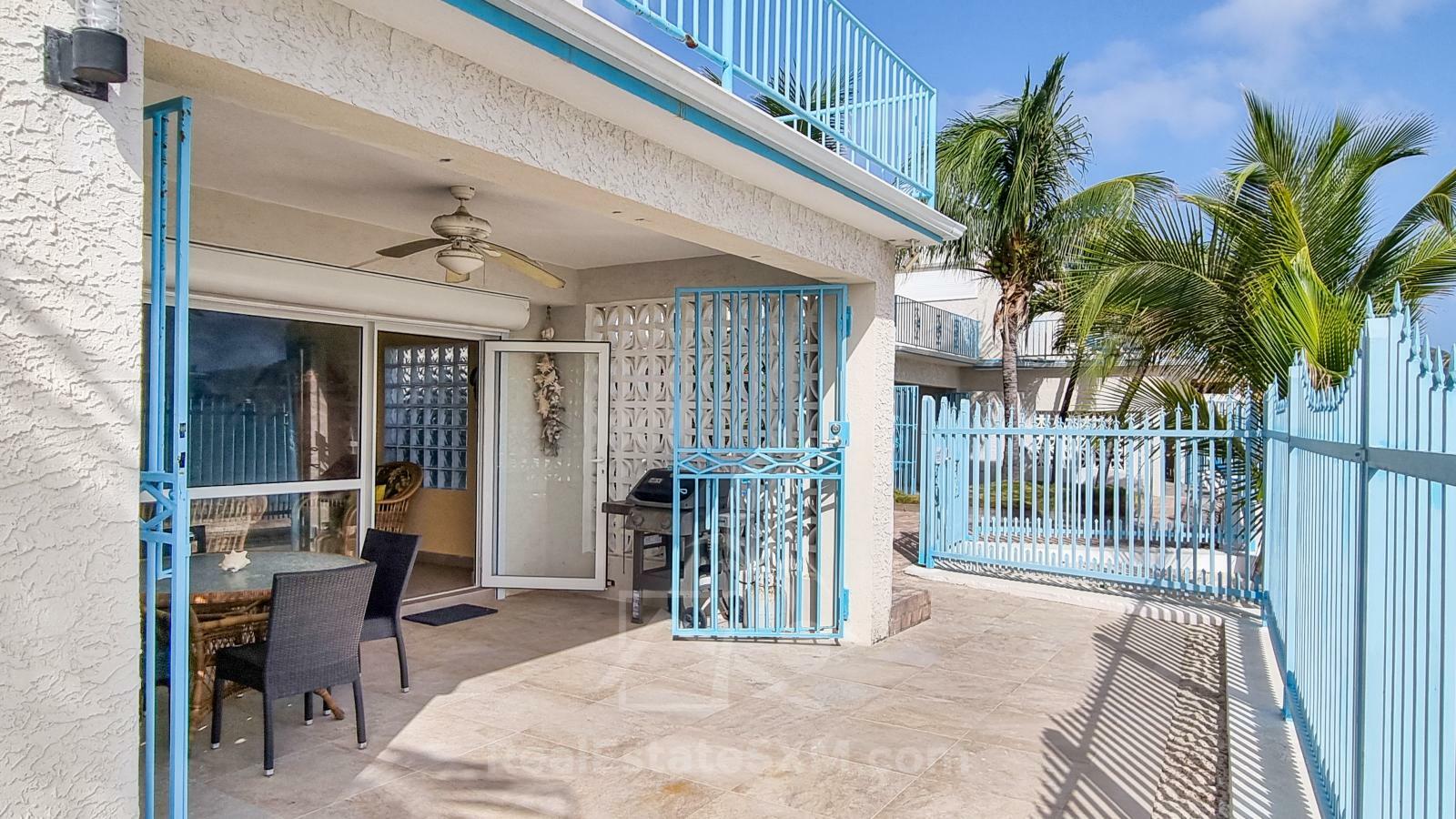 Caribbean Beachfront Villa in St Maarten for sale. Great Bay. Gated exclusive community