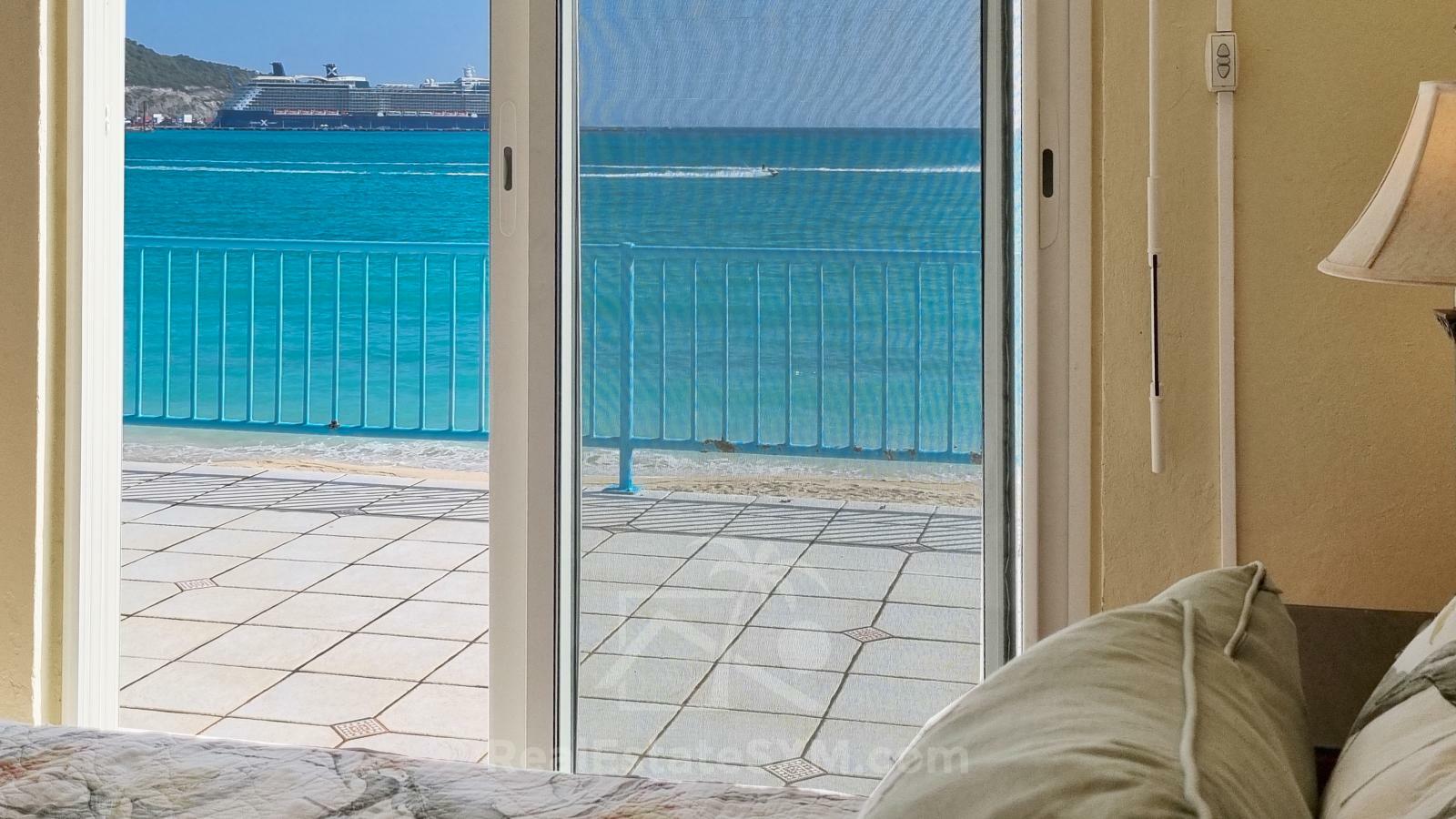 Caribbean Beachfront Villa in St Maarten for sale. Great Bay. Gated exclusive community