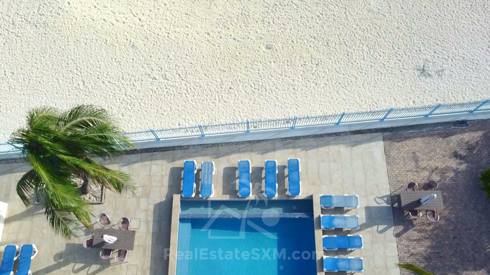 Caribbean Beachfront Villa in St Maarten for sale. Great Bay. Gated exclusive community