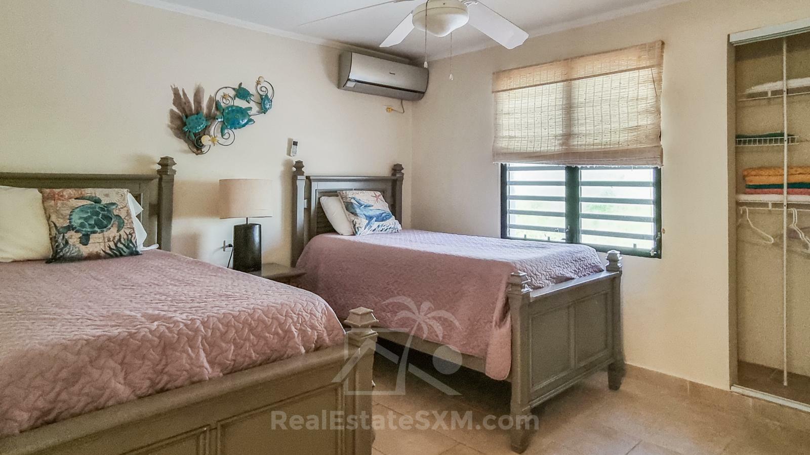 St Maarten home FOR SALE 2-bedroom condo Ocean-Front in Point Blanche. Swimming Pool. 