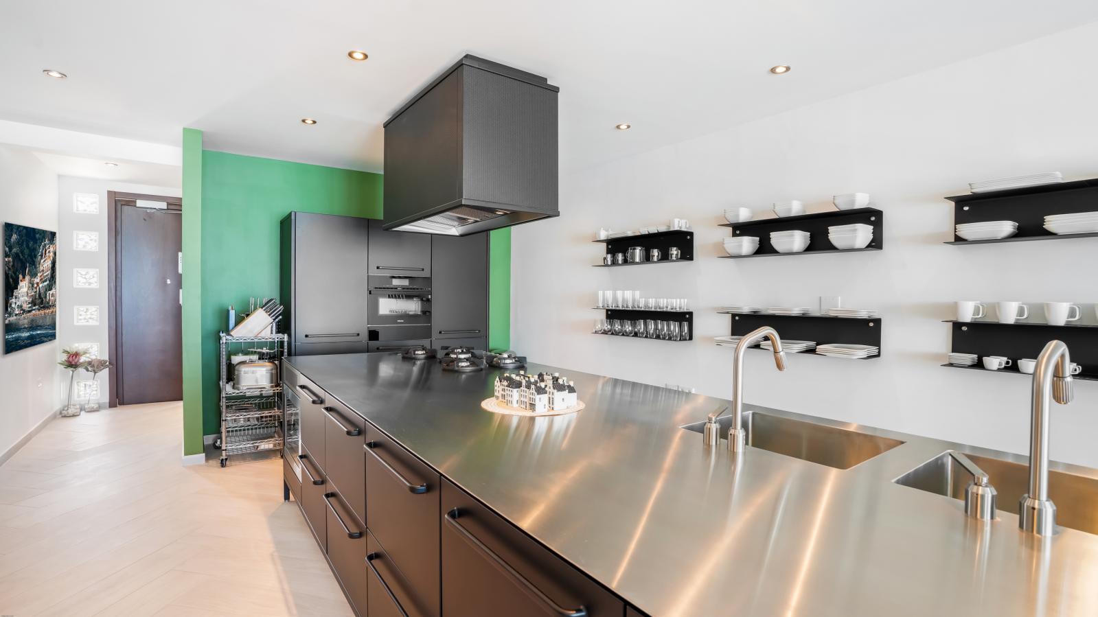 Luxury Modern Beachfront Condo in St Maarten, Simpson Bay Beach Aqualina. Caribbean Sea Sunsets view