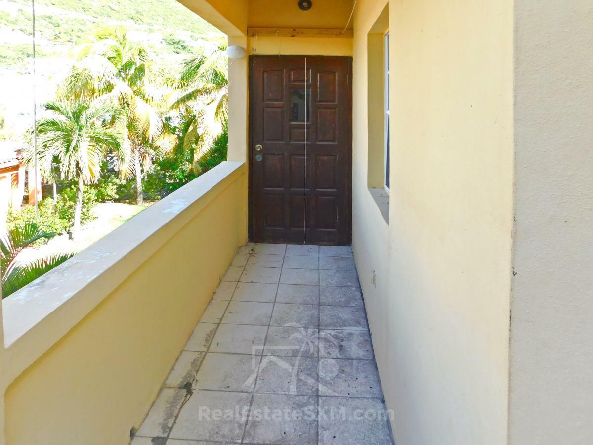 St Maarten House For Sale. Point Blanche. Flat land.  4BR + extra income 2x 1BR. Garage
