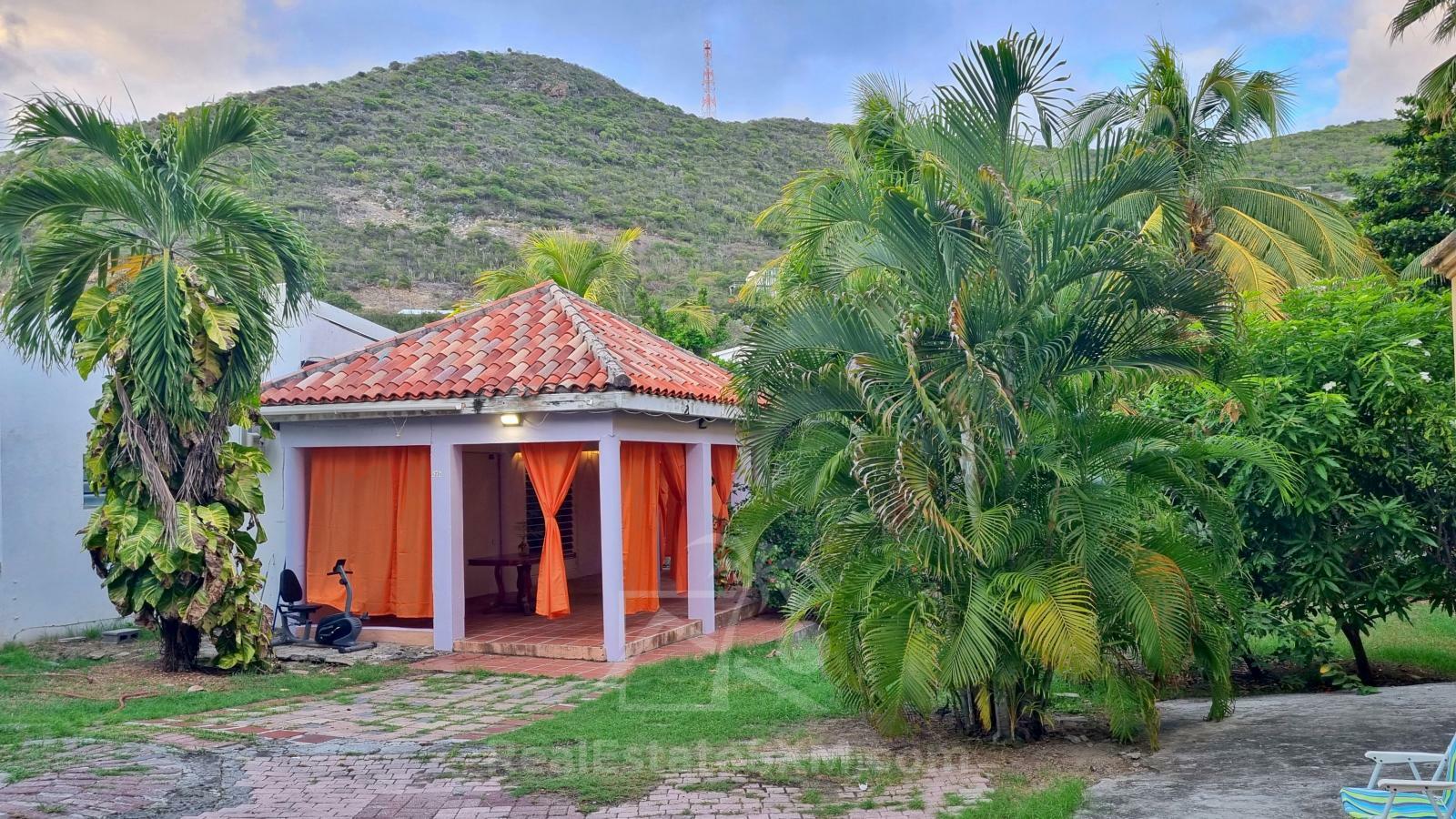 St Maarten House For Sale. Point Blanche. Flat land.  4BR + extra income 2x 1BR. Garage