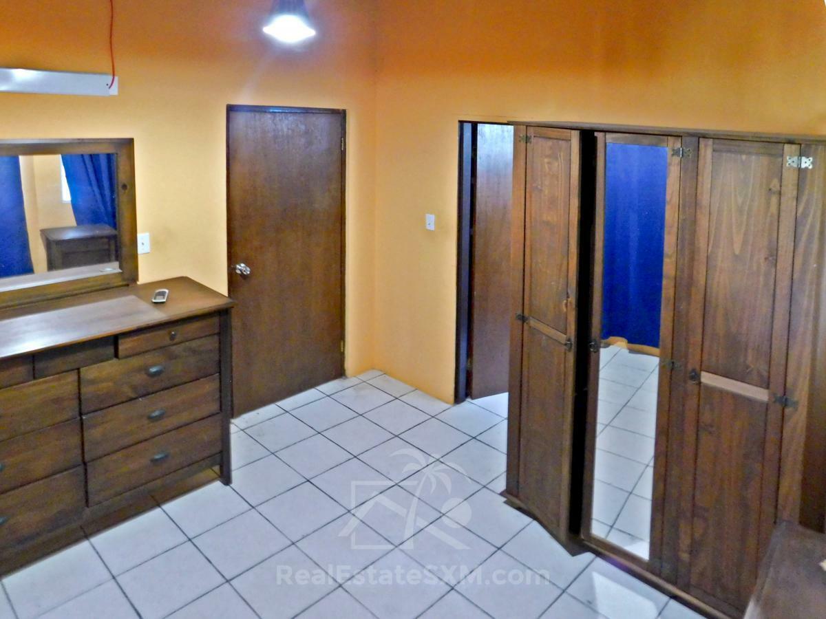 St Maarten House For Sale. Point Blanche. Flat land.  4BR + extra income 2x 1BR. Garage