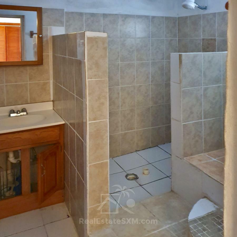 St Maarten House For Sale. Point Blanche. Flat land.  4BR + extra income 2x 1BR. Garage