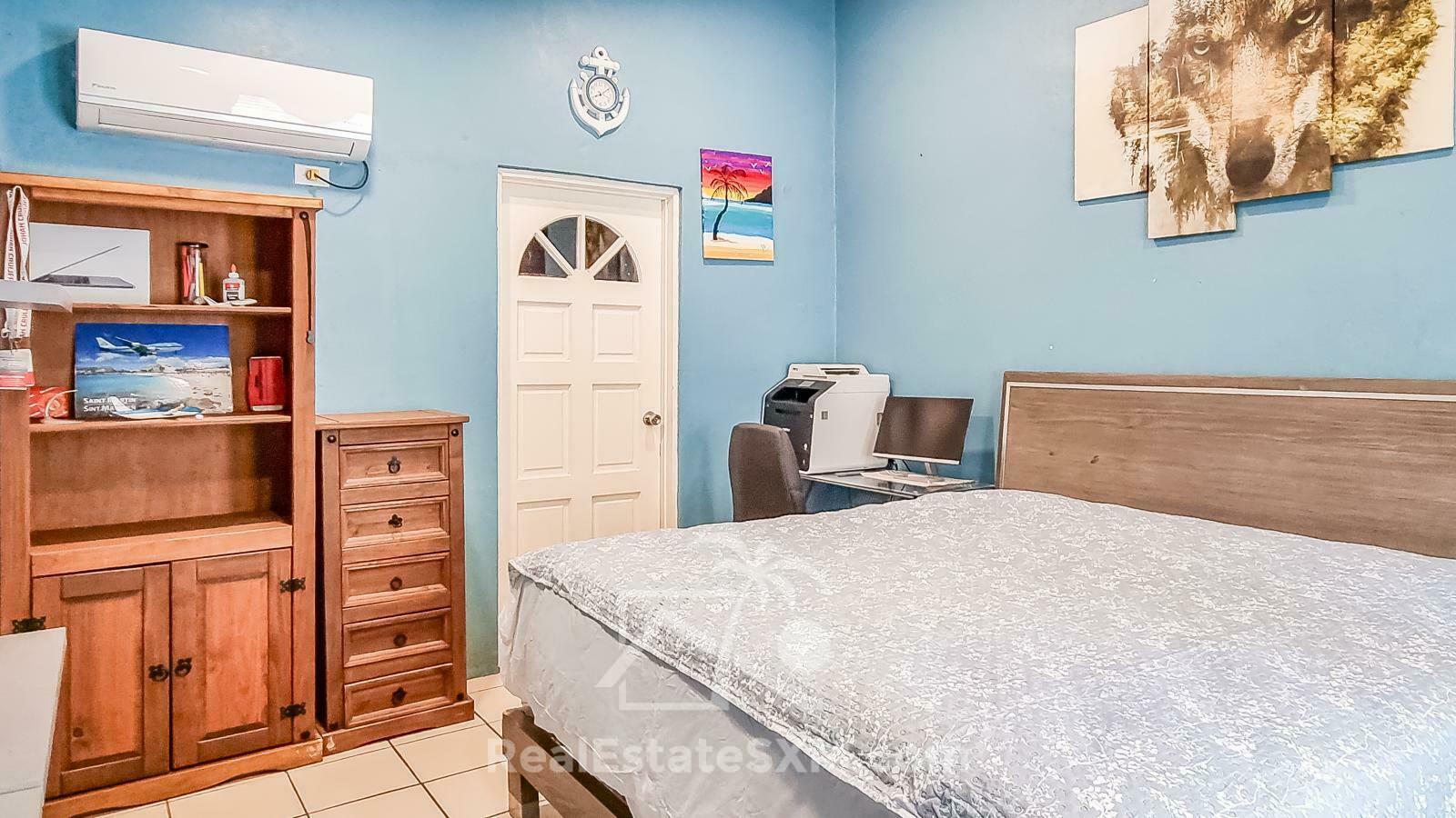 St Maarten House For Sale. Point Blanche. Flat land.  4BR + extra income 2x 1BR. Garage