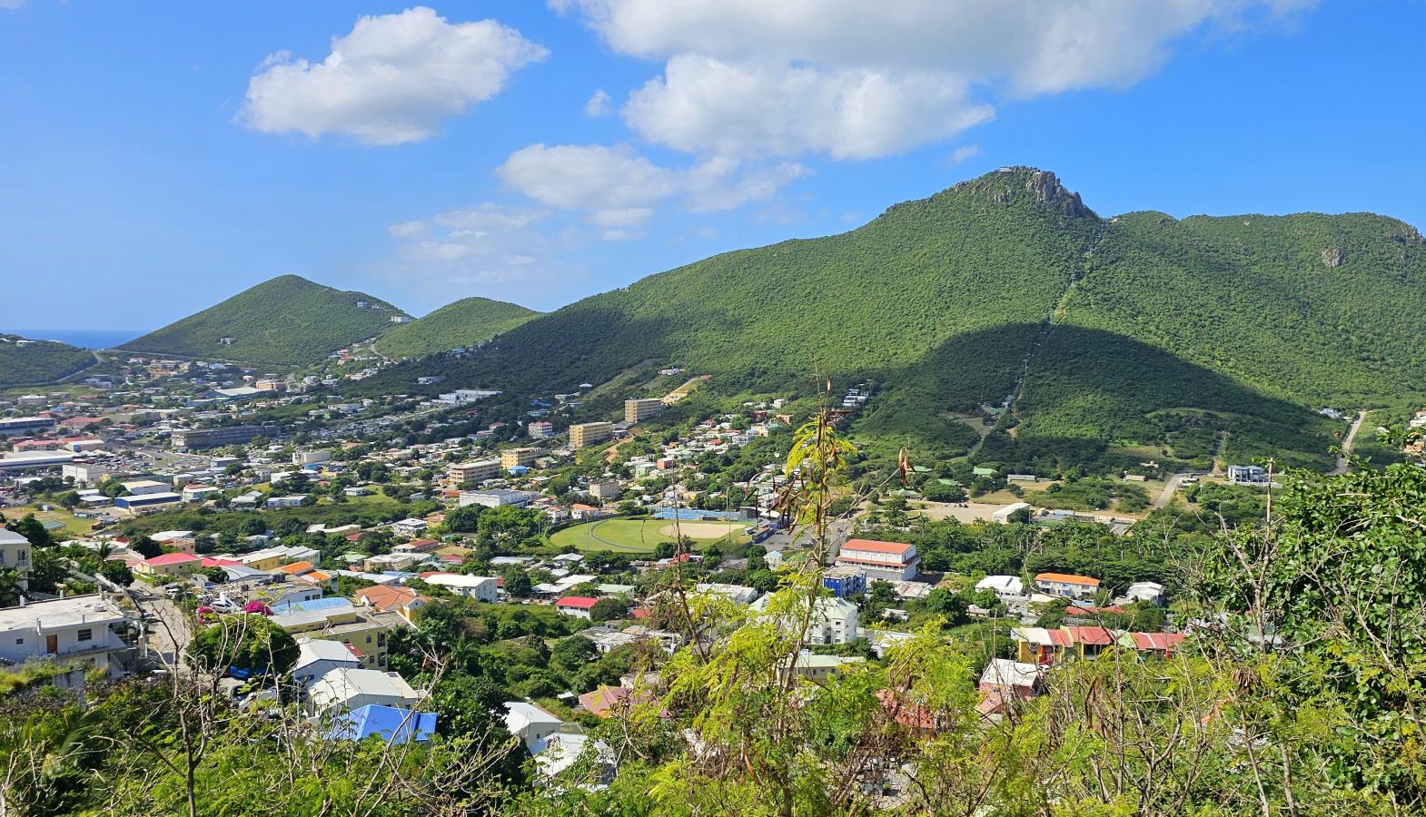 Standalone house for sale SXM Mary's Fancy. Secluded. Gated. Hillside. Beautiful View. 
