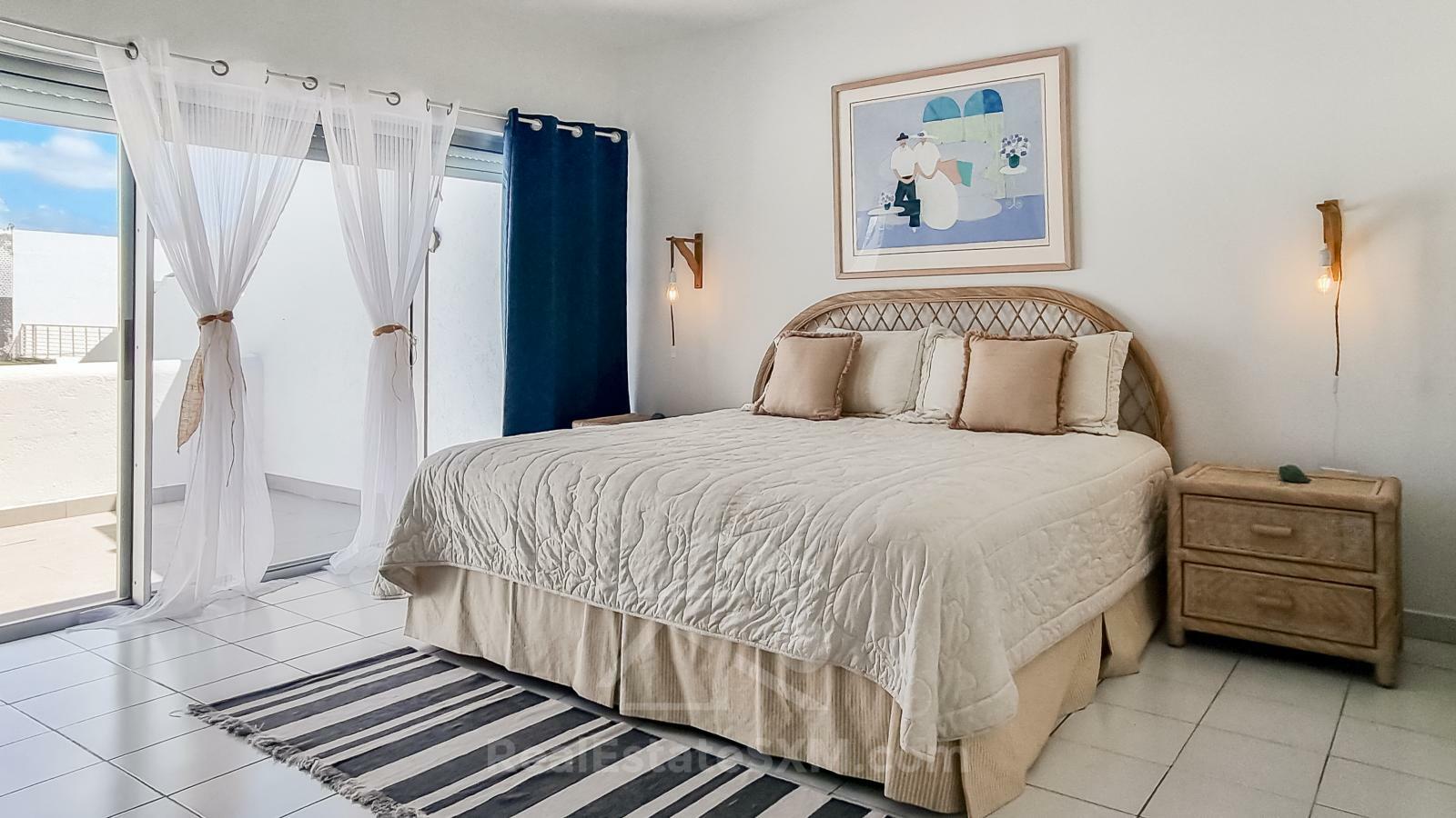 Oceanfront 3-Bedroom Condo in Cupecoy Beach Club SXM. Caribbean Sunsets! Spacious. 2-levels