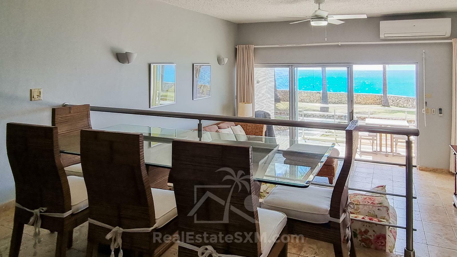 Waterfront condo in St Maarten Cupecoy Beach Club For Sale. Caribbean Sunsets. Private Beach. Gated