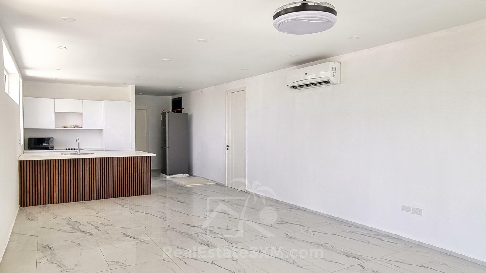 Right on the Simpson Bay Beach! 2BR Condo FOR SALE. Beacon Hill. Brand NEW. Breathtaking views