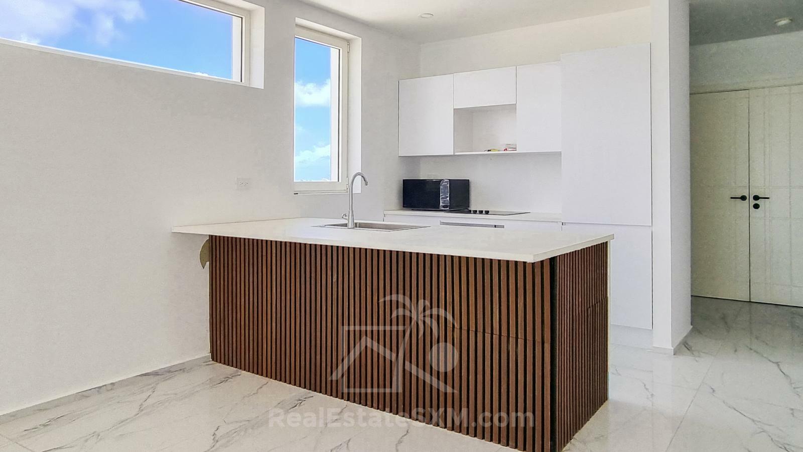 Right on the Simpson Bay Beach! 2BR Condo FOR SALE. Beacon Hill. Brand NEW. Breathtaking views