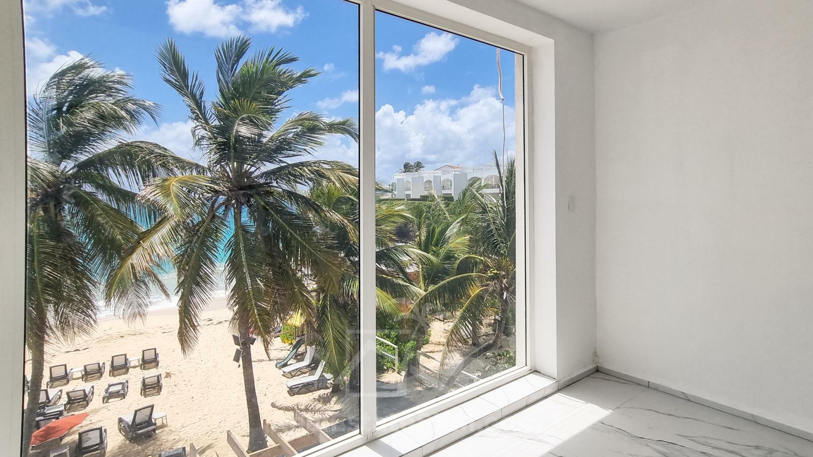 Right on the Simpson Bay Beach! 2BR Condo FOR SALE. Beacon Hill. Brand NEW. Breathtaking views