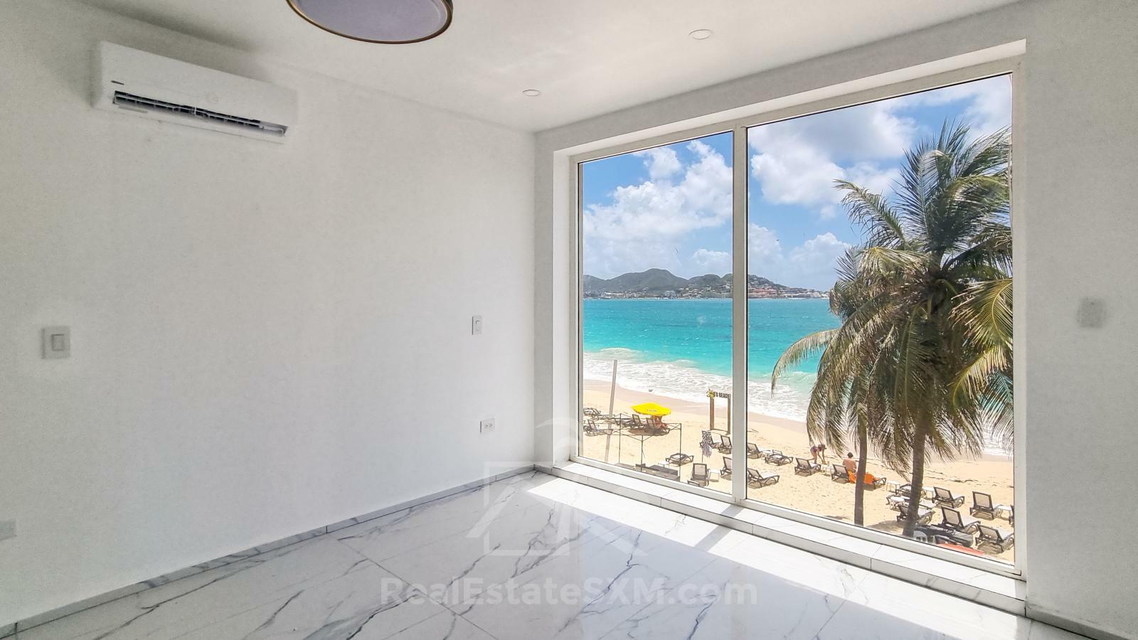 Right on the Simpson Bay Beach! 2BR Condo FOR SALE. Beacon Hill. Brand NEW. Breathtaking views