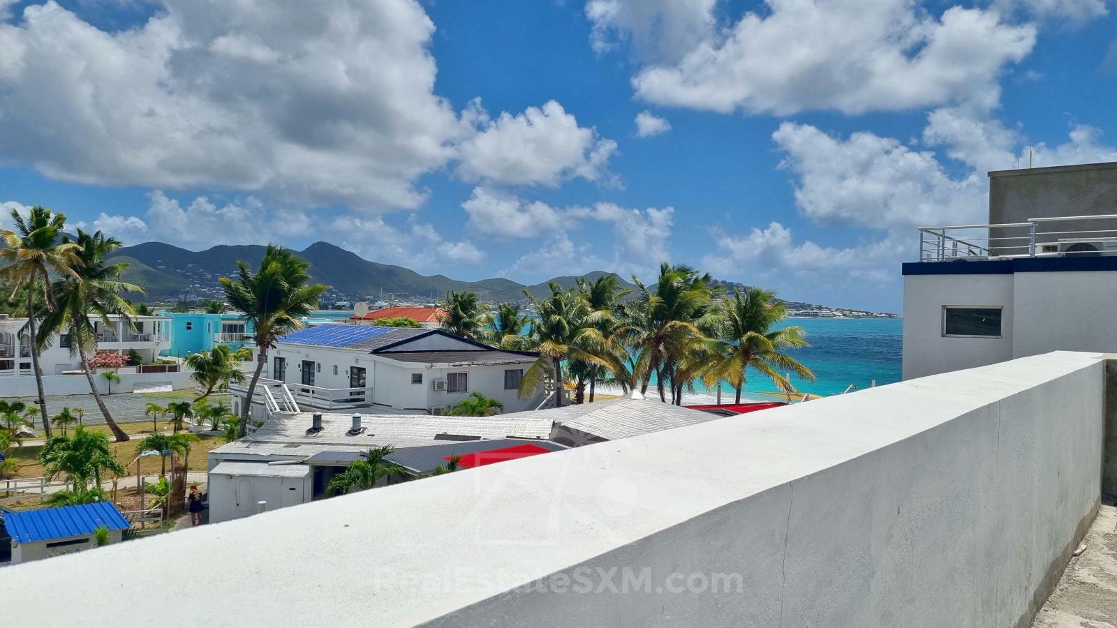 Right on the Simpson Bay Beach! 2BR Condo FOR SALE. Beacon Hill. Brand NEW. Breathtaking views