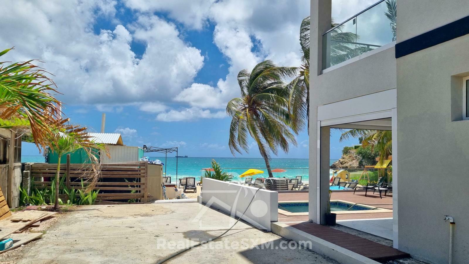 Right on the Simpson Bay Beach! 2BR Condo FOR SALE. Beacon Hill. Brand NEW. Breathtaking views