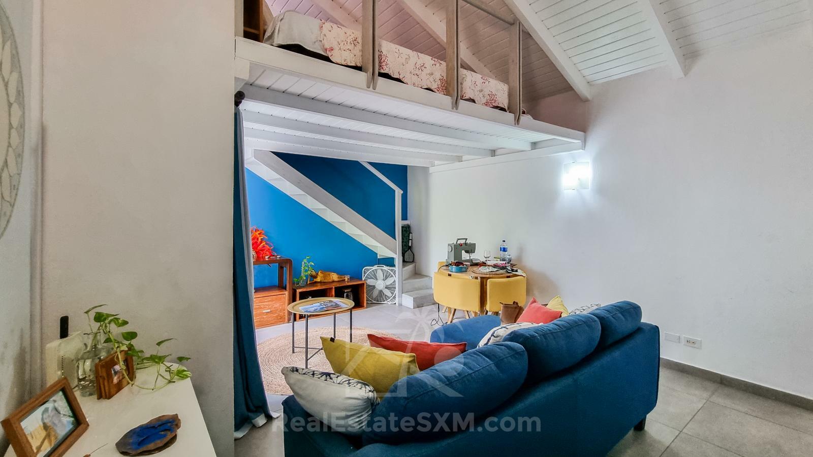 Condo for sale Pelican Key St Maarten. 2 studios in 1. Beautiful peaceful location. Rental potential