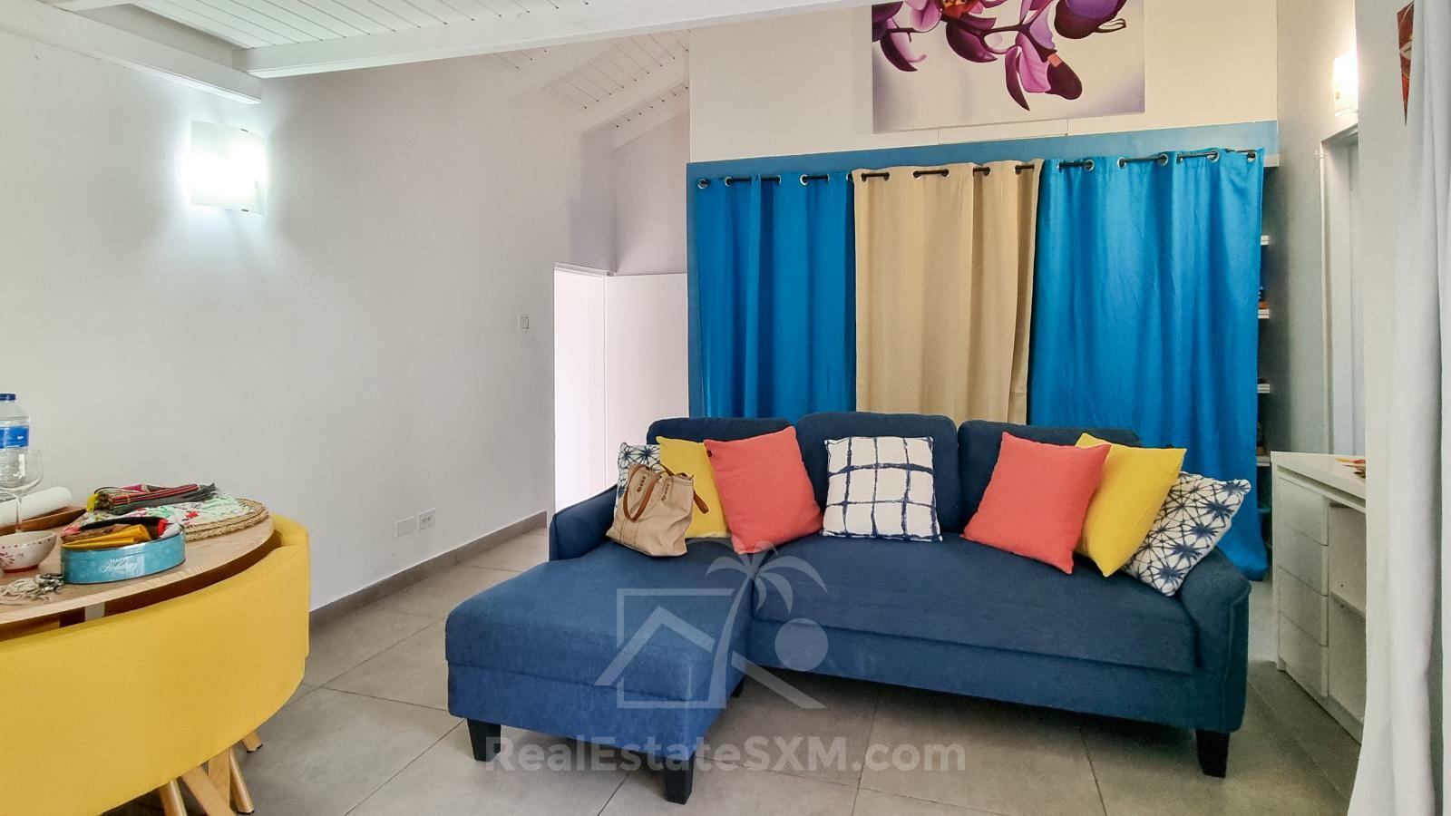 Condo for sale Pelican Key St Maarten. 2 studios in 1. Beautiful peaceful location. Rental potential