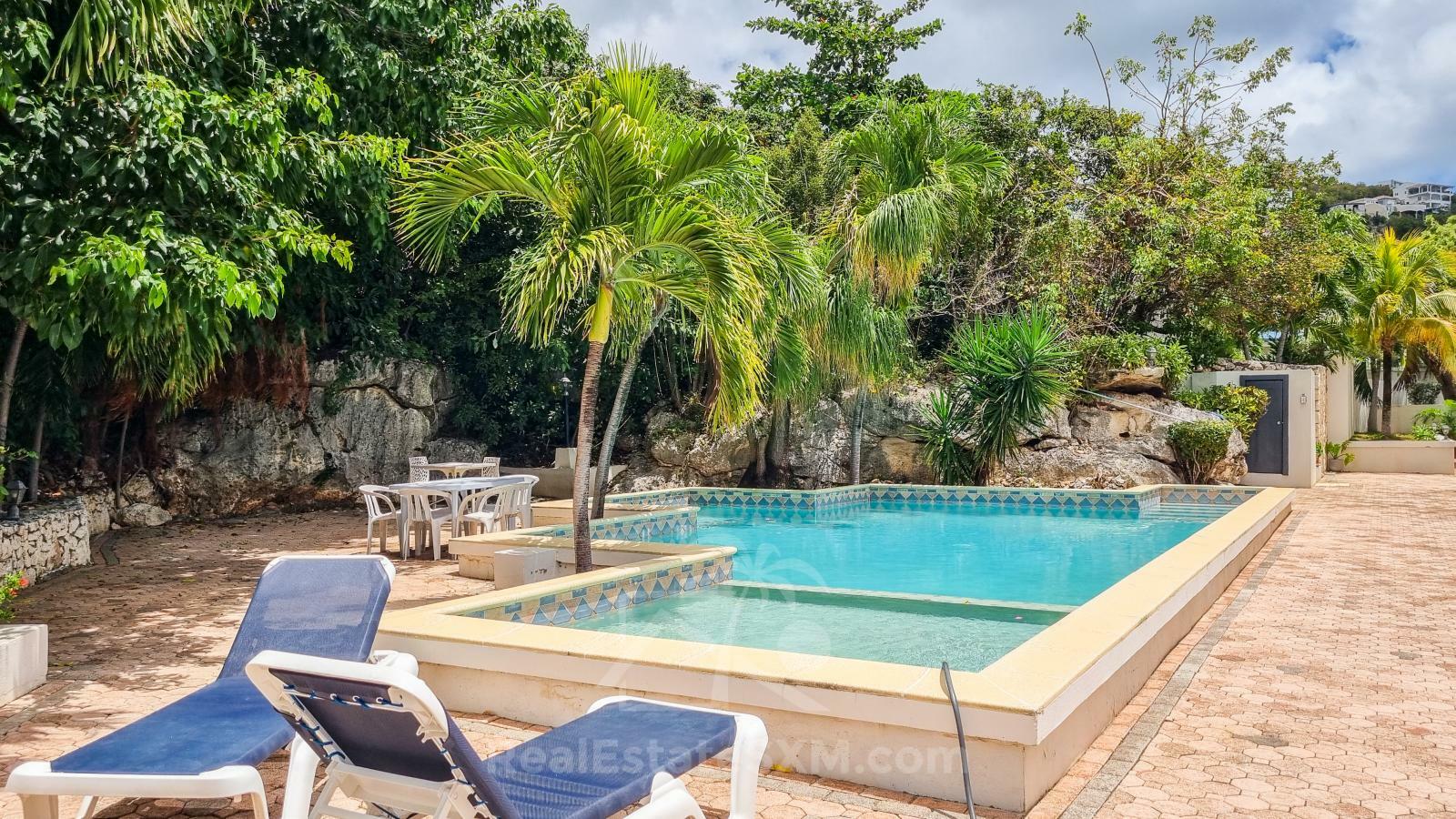 Condo for sale Pelican Key St Maarten. 2 studios in 1. Beautiful peaceful location. Rental potential