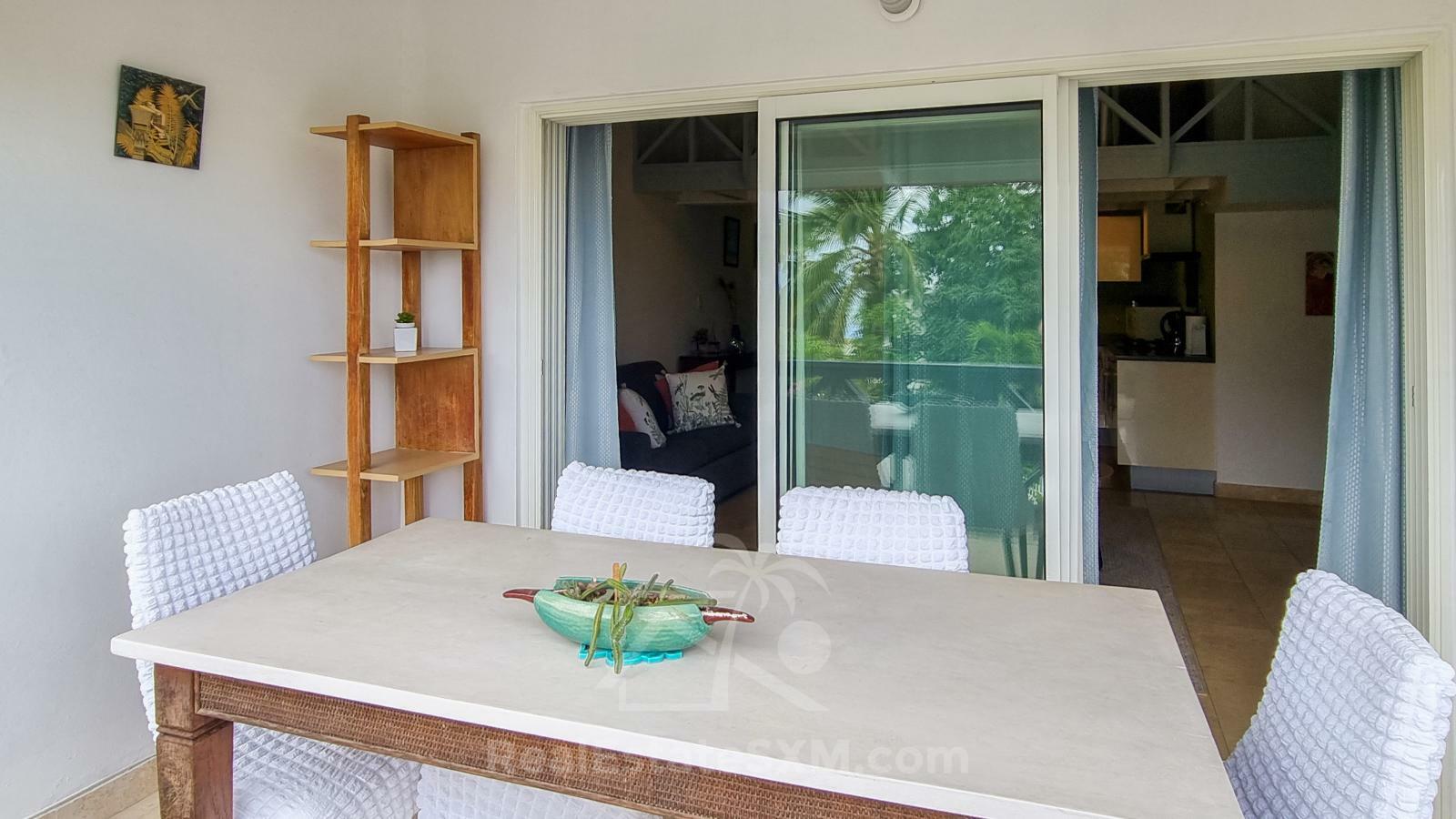Condo for sale Pelican Key St Maarten. 2 studios in 1. Beautiful peaceful location. Rental potential