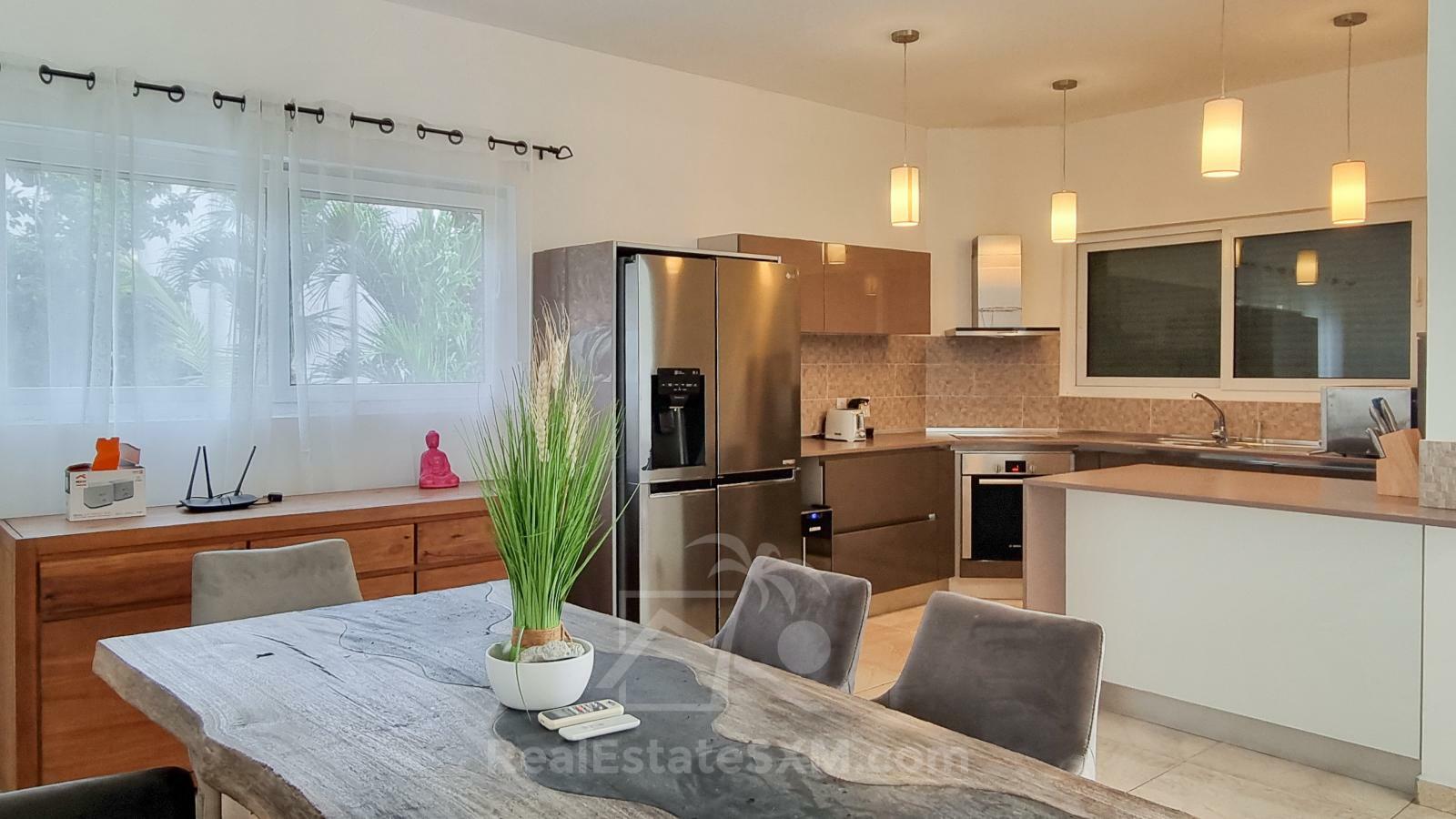 St Maarten Modern Luxury Villa in Indigo Bay FOR SALE. Views & Caribbean sunsets. Rooftop. SeaAzul