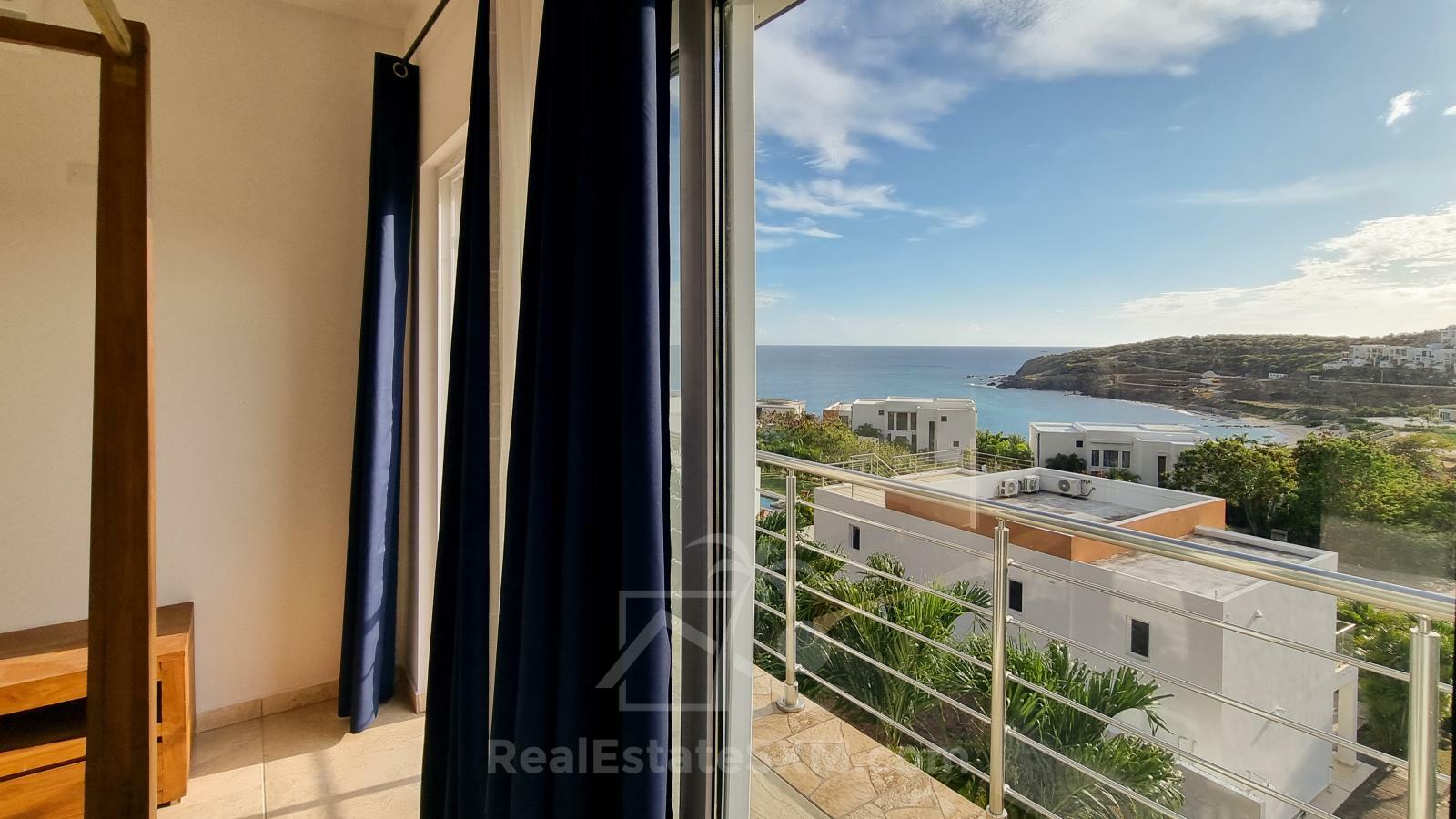 St Maarten Modern Luxury Villa in Indigo Bay FOR SALE. Views & Caribbean sunsets. Rooftop. SeaAzul