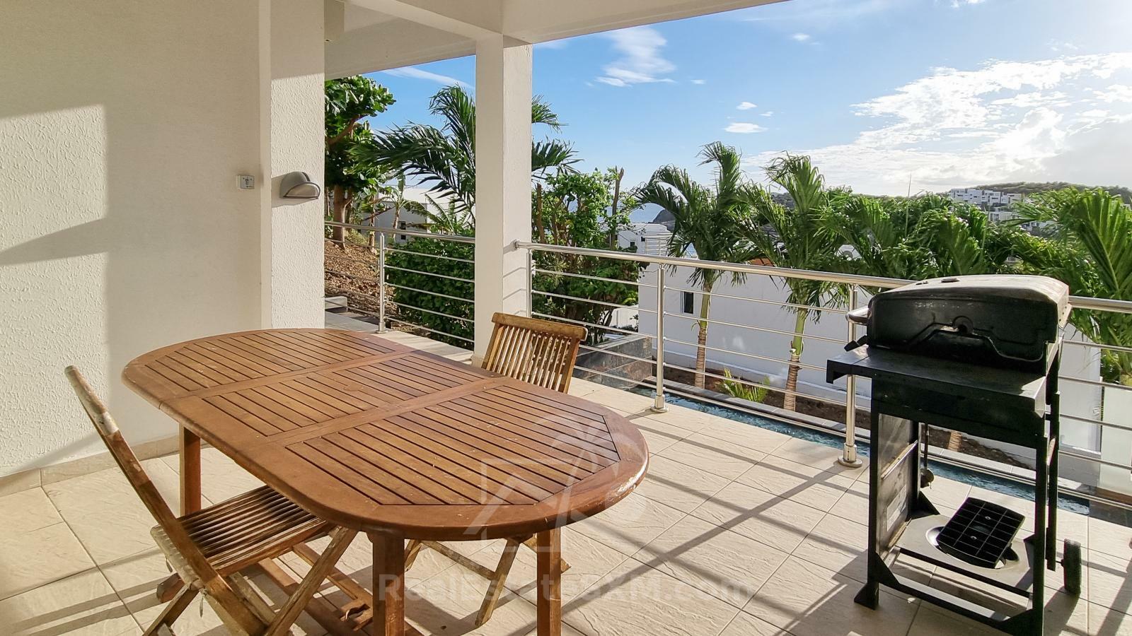 St Maarten Modern Luxury Villa in Indigo Bay FOR SALE. Views & Caribbean sunsets. Rooftop. SeaAzul