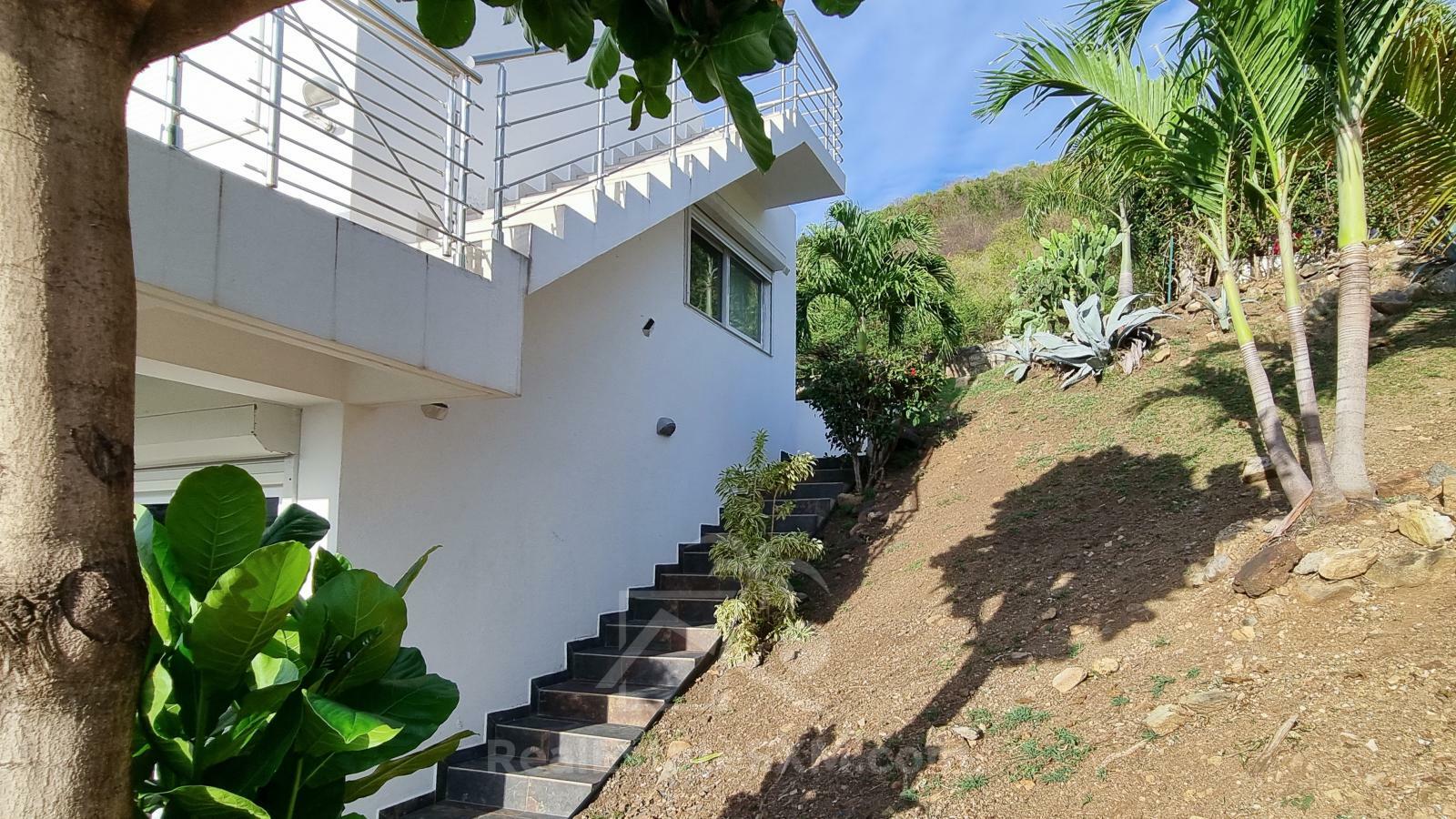 St Maarten Modern Luxury Villa in Indigo Bay FOR SALE. Views & Caribbean sunsets. Rooftop. SeaAzul