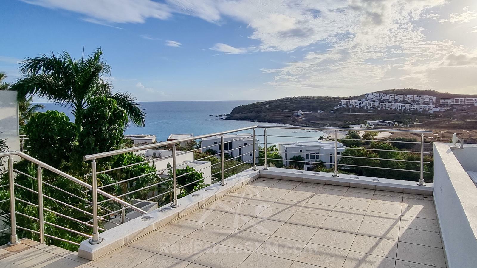 St Maarten Modern Luxury Villa in Indigo Bay FOR SALE. Views & Caribbean sunsets. Rooftop. SeaAzul