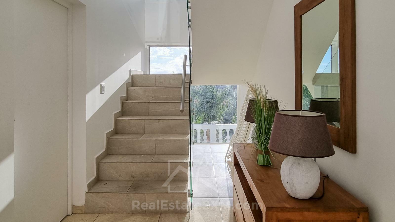 St Maarten Modern Luxury Villa in Indigo Bay FOR SALE. Views & Caribbean sunsets. Rooftop. SeaAzul