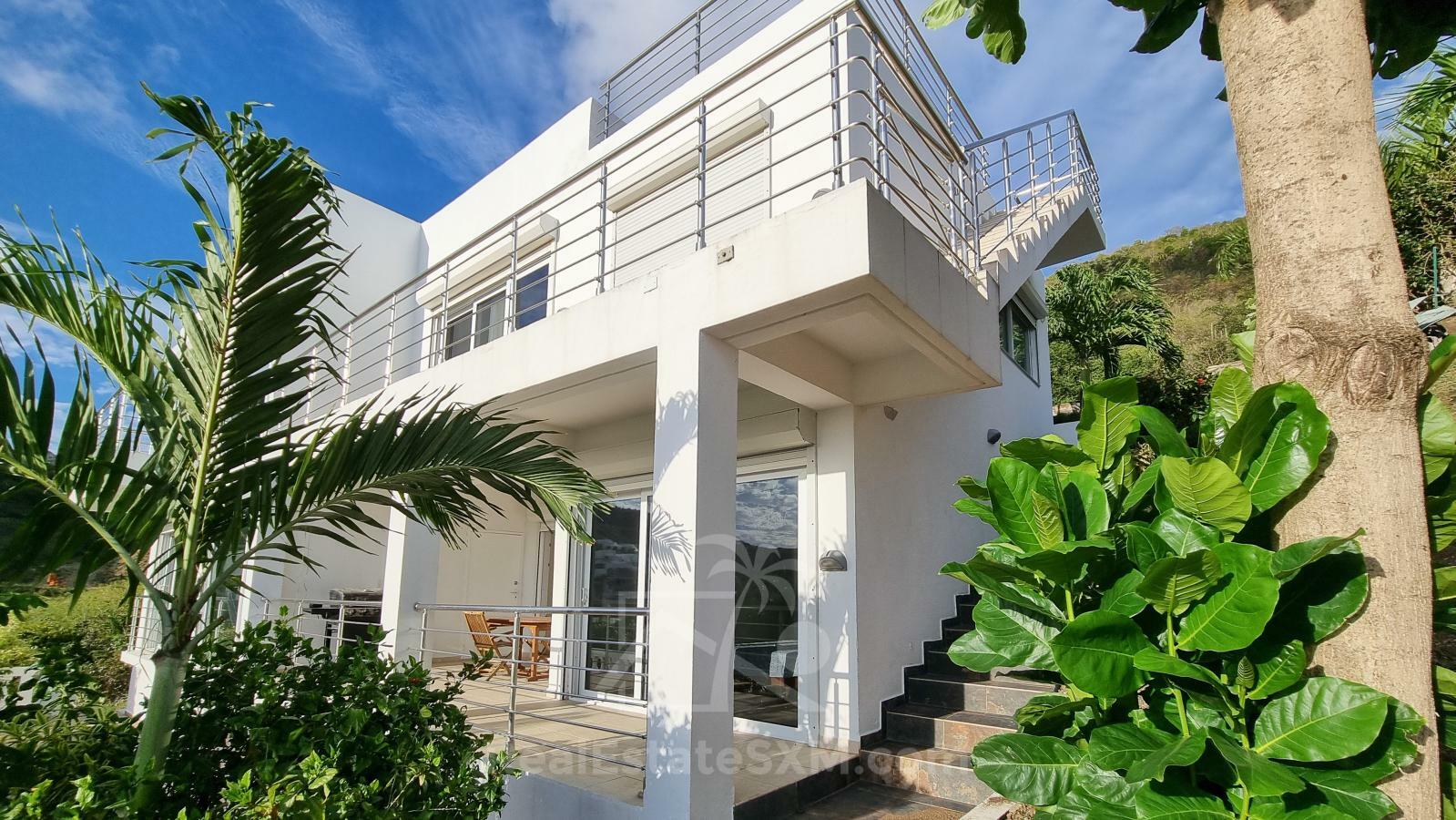 St Maarten Modern Luxury Villa in Indigo Bay FOR SALE. Views & Caribbean sunsets. Rooftop. SeaAzul