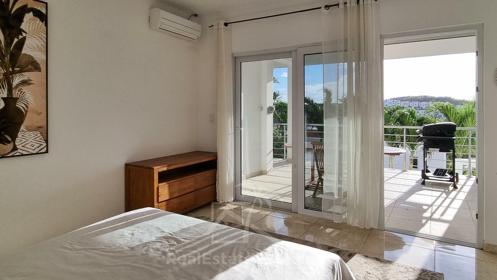 St Maarten Modern Luxury Villa in Indigo Bay FOR SALE. Views & Caribbean sunsets. Rooftop. SeaAzul
