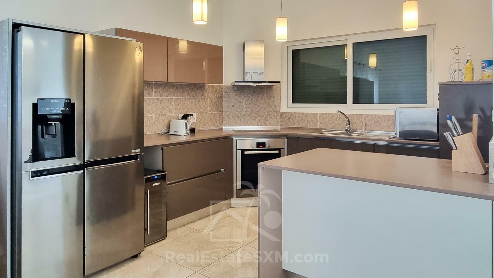 St Maarten Modern Luxury Villa in Indigo Bay FOR SALE. Views & Caribbean sunsets. Rooftop. SeaAzul